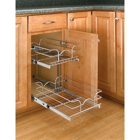 sliding cabinet shelves home depot